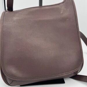 Extremely Rare Old Coach 9135 Shoulder Bag Dark Brown Vintage 1999